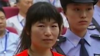 Zhang Fan durante el juicio
