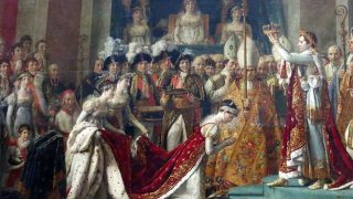Napoleón coronación Notre Dame 1804 pintura