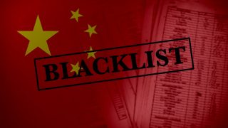 Lo que significa formar parte de la lista negra del régimen chino