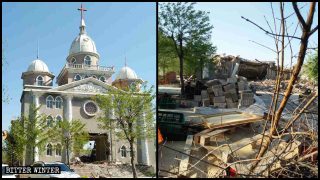 Durante el brote de coronavirus se destruyeron numerosas iglesias estatales (Video)