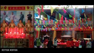 El presidente Mao reemplaza a Buda en los templos (Video)