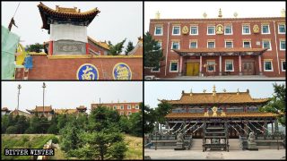 Un milenario templo budista tibetano fue destruido en Shanxi