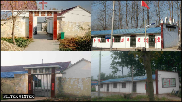 Numerosos lugares pertenecientes a iglesias han sido clausurados a lo largo de toda la provincia de Jiangsu.