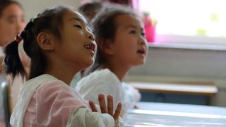 niños de escuela dominical