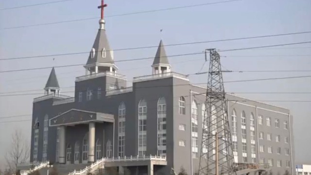 Iglesia Candelero de Oro de Sola Fide antes de ser destruida