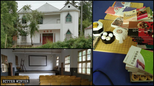 La iglesia ahora es un centro de actividades para ancianos.